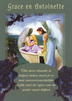 Engelenkaart Grace en Antoinette