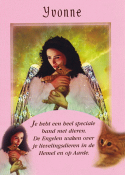 Engelenkaart Yvonne